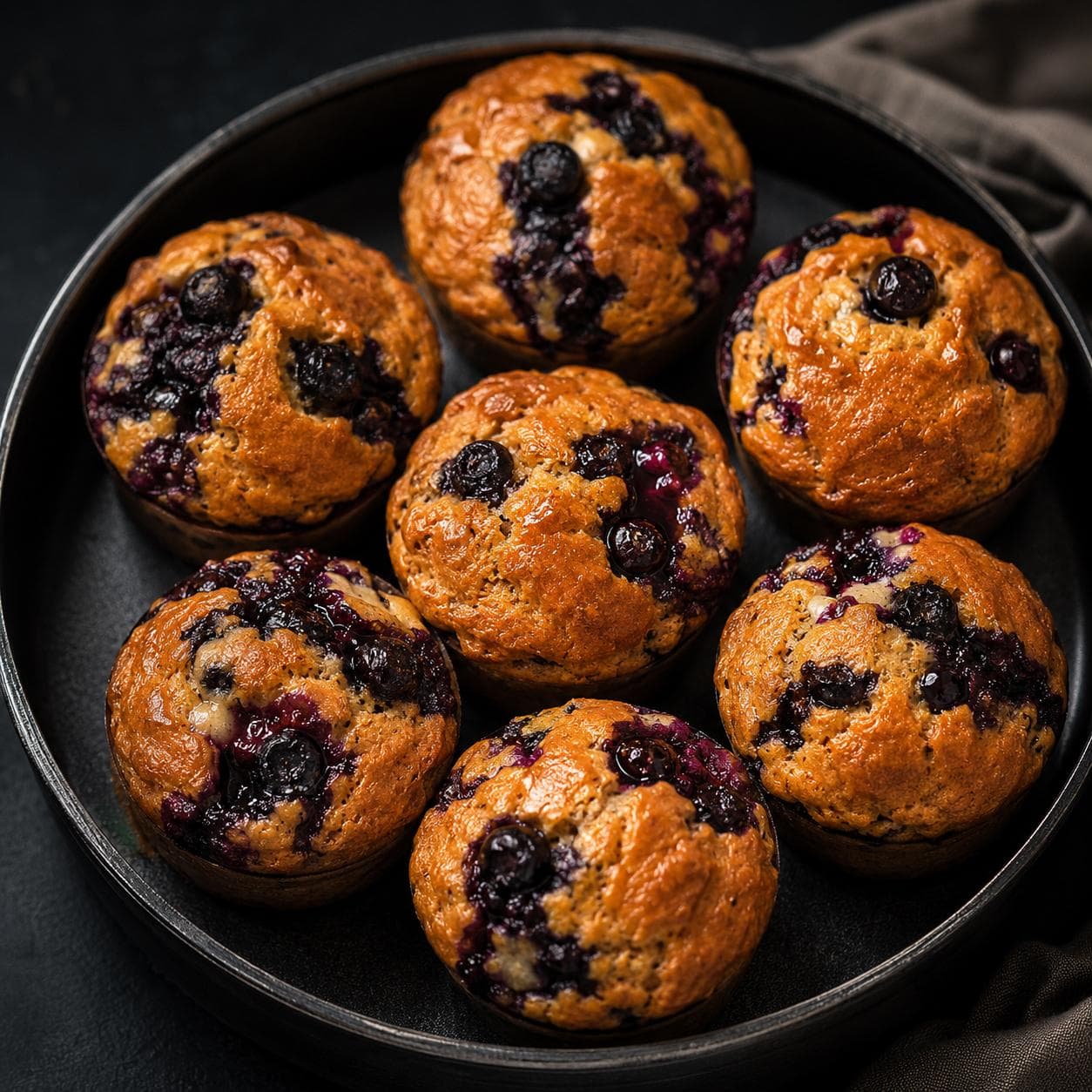 Blueberry Protein Muffins
