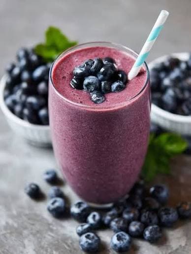 Blueberry Protein Smoothie