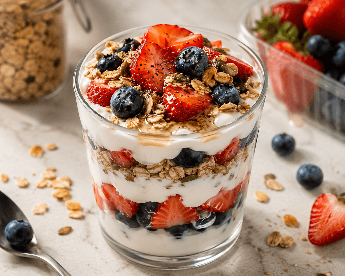 Greek Yogurt Berry Parfait